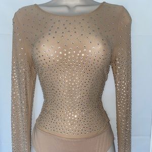 Rhinestone bodysuit